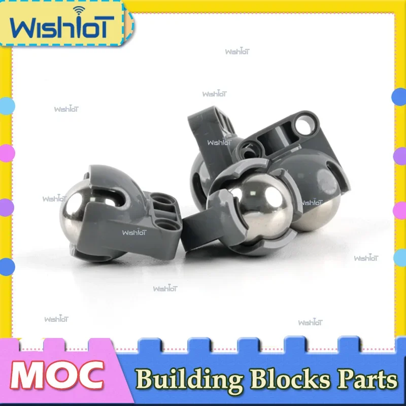 

4 шт./10 шт./16 шт. универсальные колеса EV3, высокотехнологичные строительные блоки, детали со стальными шариками, DIY кирпичи в сборе, 9686, аксессуары для игрушек