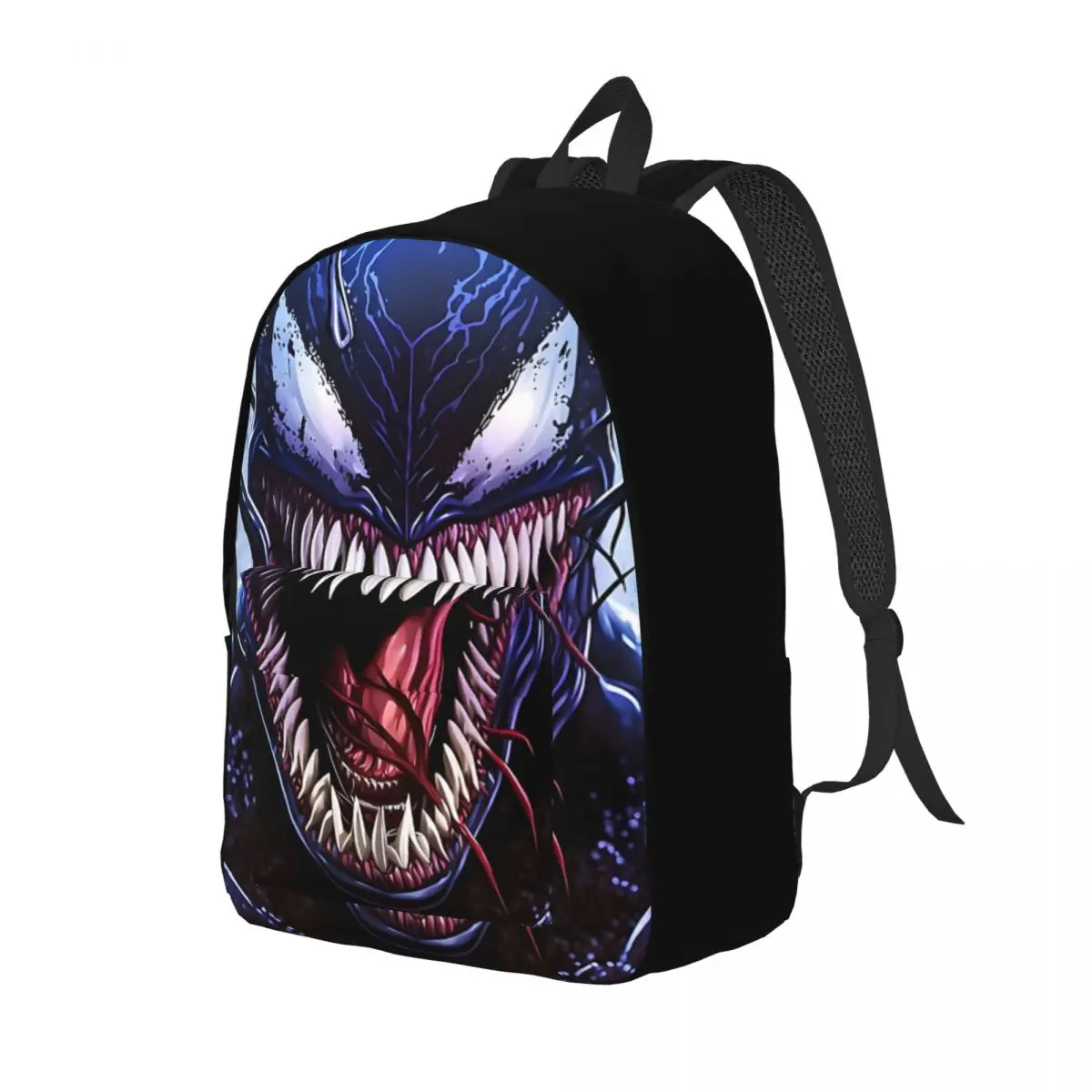 Multi-Function Twisted Veenom Handbag For Work Retro Washable Marvel Venom The Last Dance For Kid Schoolbag Birthday Gift