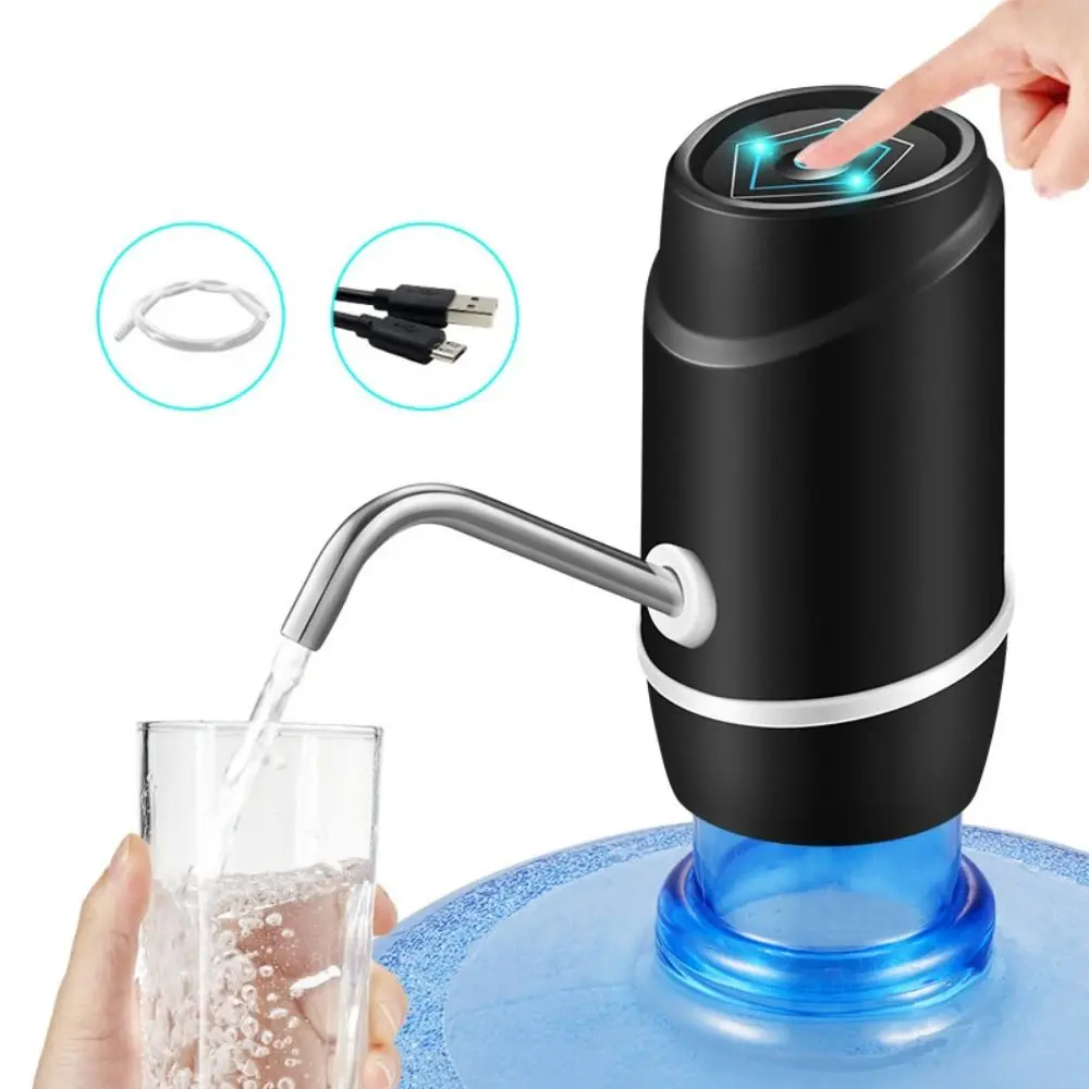 800mAh Battery Water Pump Electric Rechargeable Bottled Water Pump with USB Charging High Quality Automatic Drinking Pump