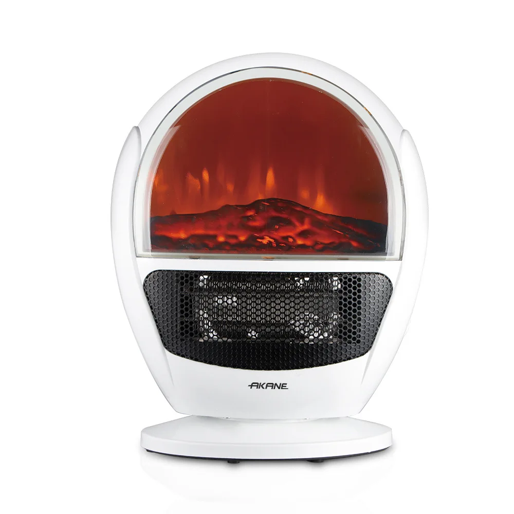 Fireplace Heater With Simulated Flame, Household Electric Heater, Hot Air Blower, Energy-saving And Power-saving Office Heater.