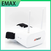 SkyCityFPV Emax 5.8G 48CH FPV Glasses Tinyhawk Diversity Goggle 4.3 Inches 480*320 Video Headset Dual Antennas 4.2V 1800mAh