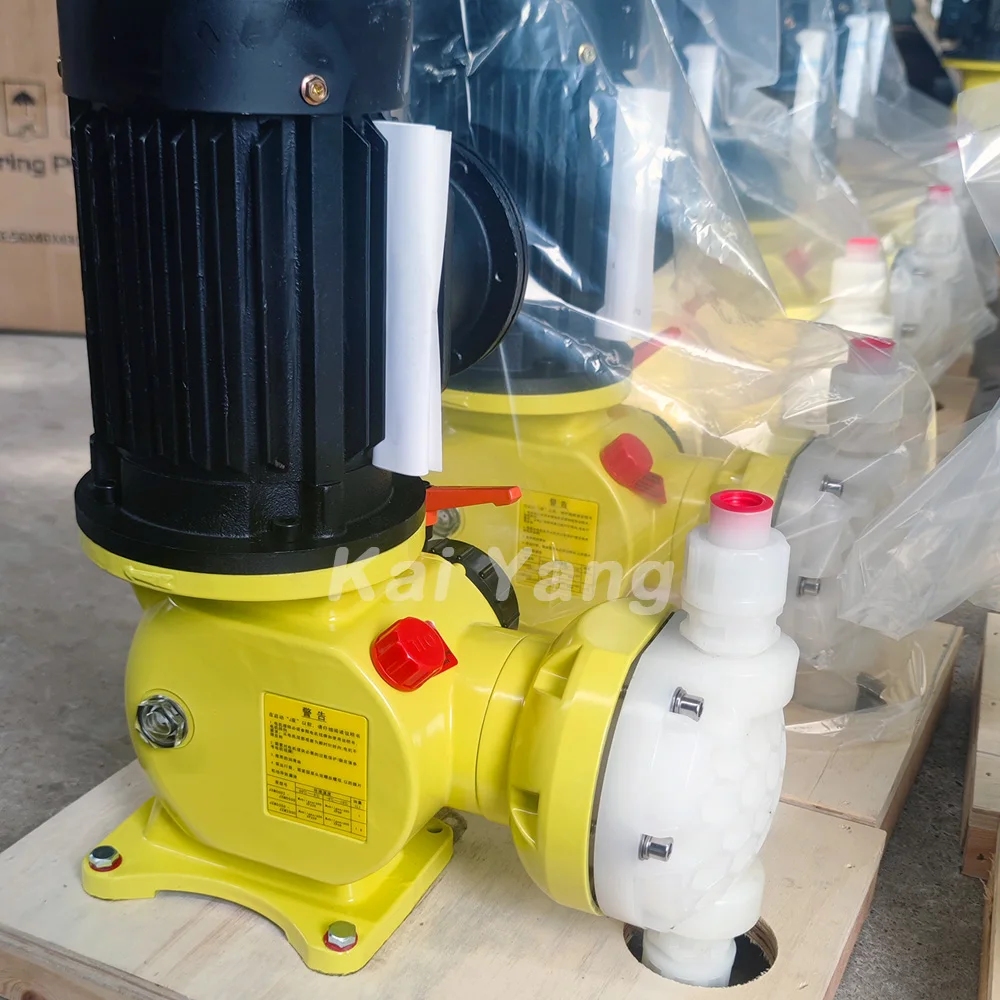 Precise Water Treatment Dosing Pump, Acid-Resistant PVC PVDF Material for Chemical Dosing and Laboratory