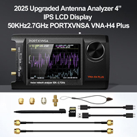 50KHz to 2.7GHz PORTXVNSA NanoVNA-H4 Plus VNA-H4 Vector Network Analyzer Antenna Analyzer +5000mAh Battery