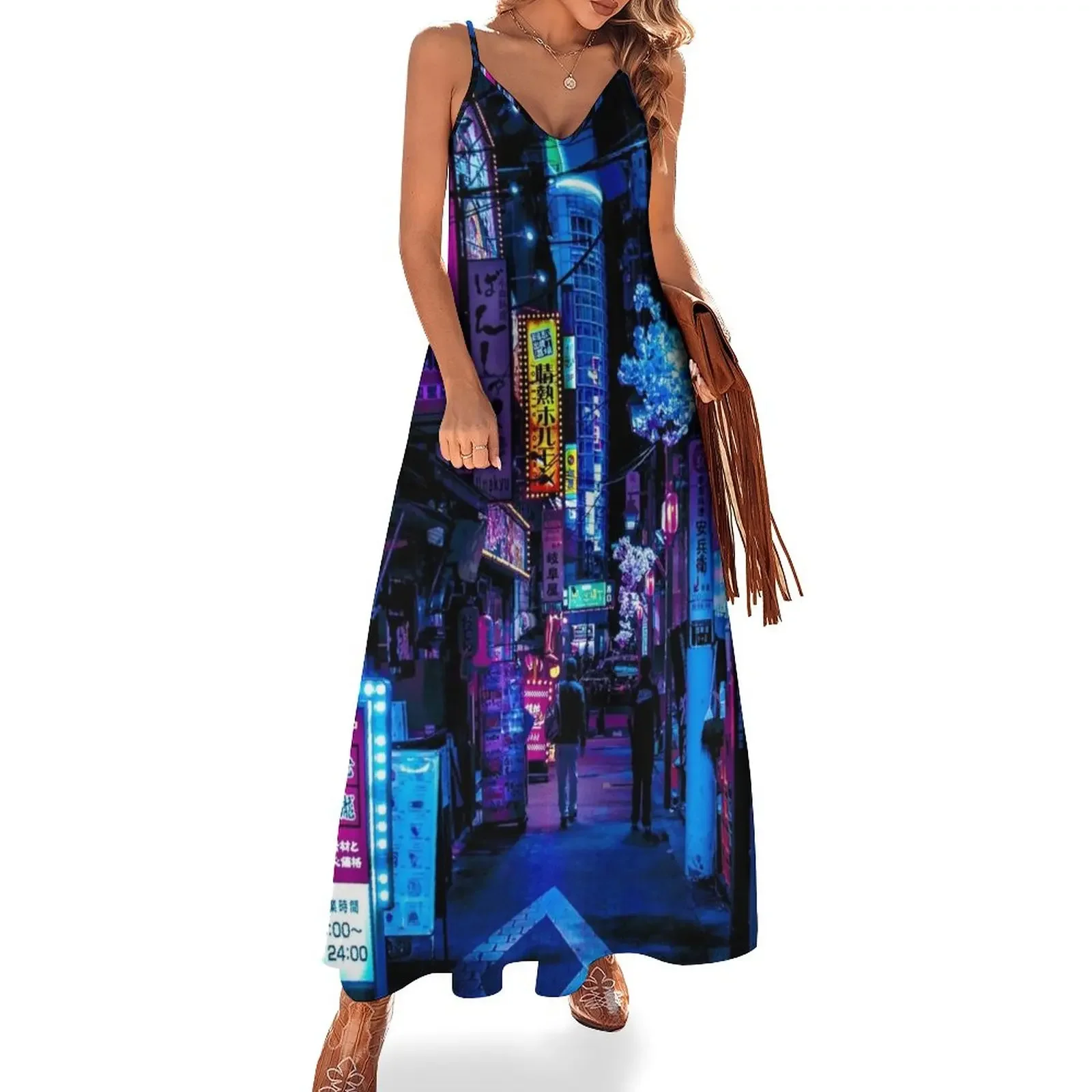 

Blue Tokyo Alleys Sleeveless Dress Women's dress luxury evening dresses 2025 prom clothes Dress