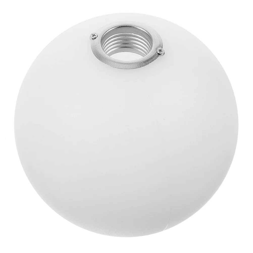 

Milky White Ball Lampshade Light Bulbs Shades Acrylic Globe Spherical Patio Wall Replacement Outdoor