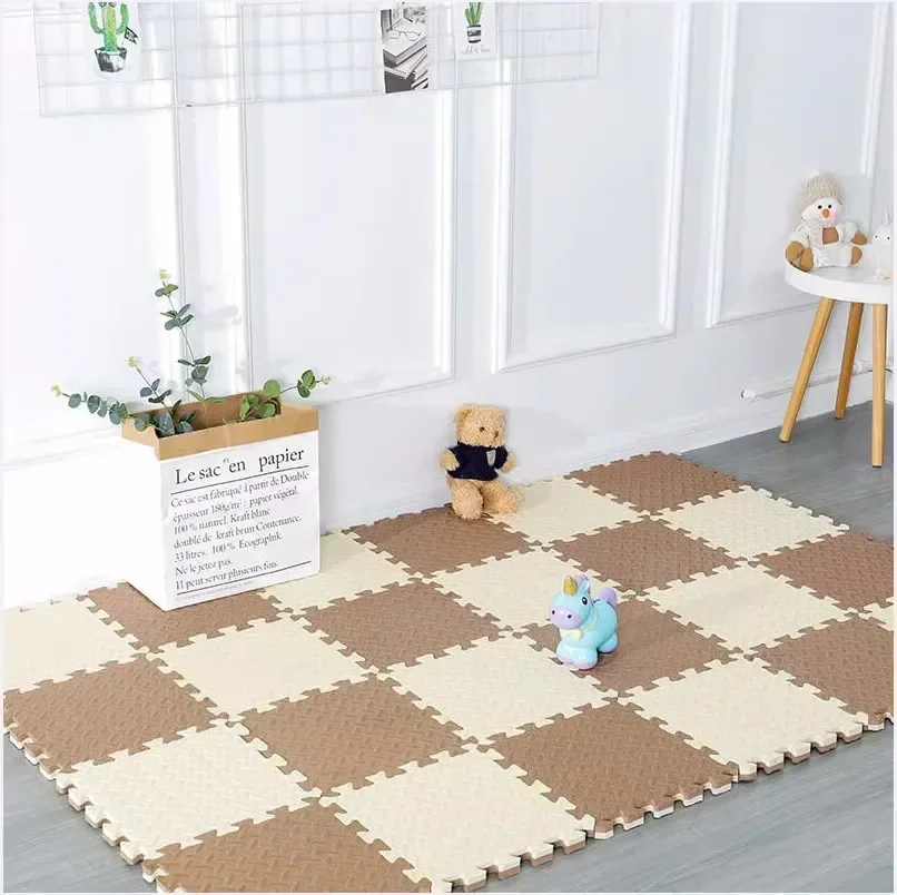 9pcs/lot Baby Puzzle Mat Play Mat EVA Foam Soft Carpet Climbing Pad Kids Tiles Rugs Floor Tiles Toys Carpet 30*30cm