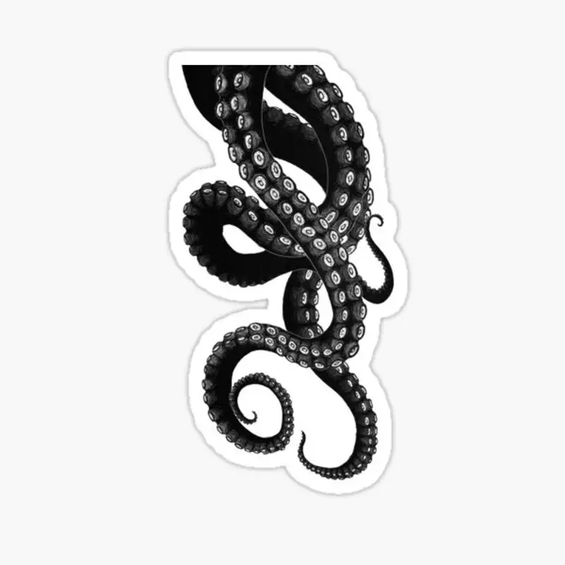 

Наклейка Get Kraken для ноутбука, декор для спальни, автомобиля, милый мультяшный модный чемодан для общественных мест