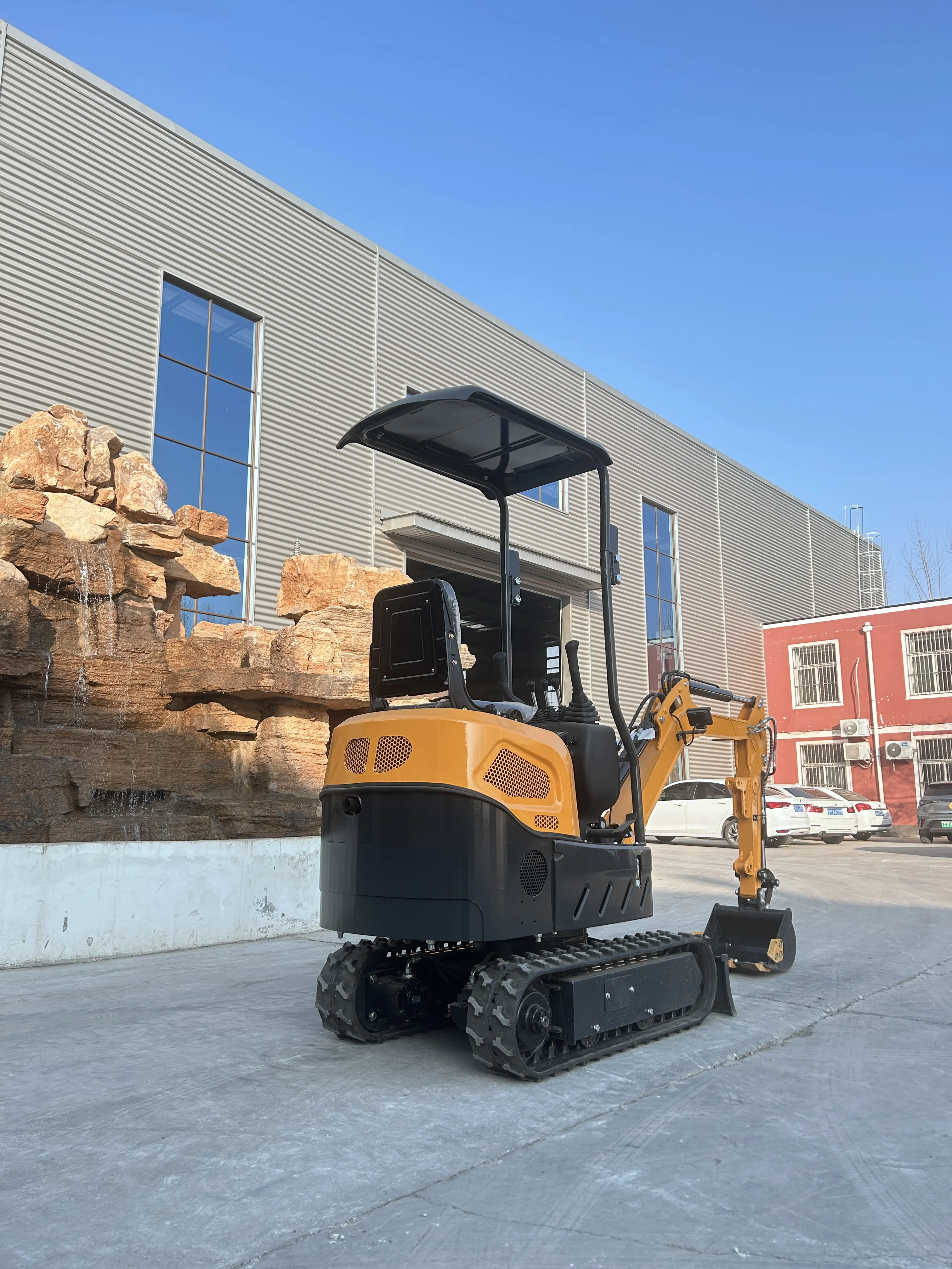 高品質EPA CE認証 1.2トン小型油圧多機能ショベル/小型農業用ショベル