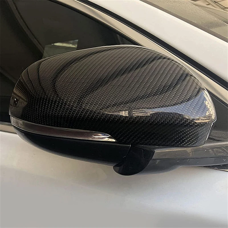 Real Carbon Fiber Mirror Cover Fits For Jaguar F-Type 2-Door 2013-2021 Side Mirror Cap Trim Covers Car Accessories