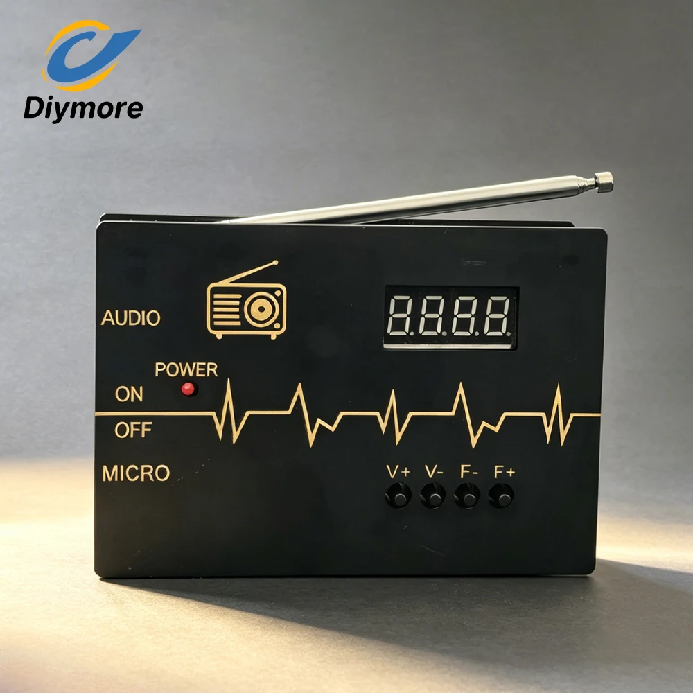 HX5807 FM Radio DIY Electronic Kit  87~108MHz FM Radio Assembly Kit Built-in 0.5W Speaker for Student STEM Soldering Experiment
