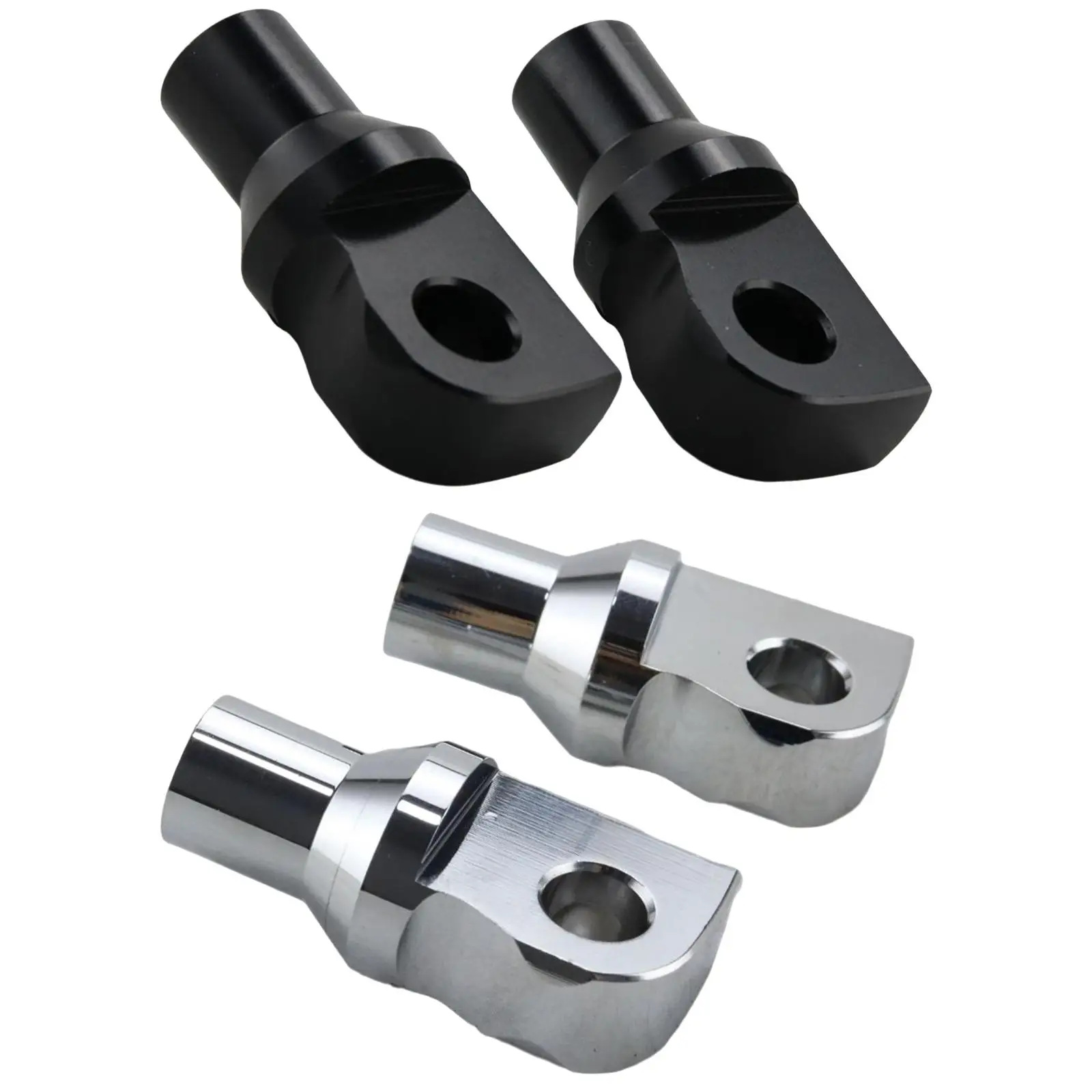 2Pcs Foot Pegs Mounting Bolts Adapter for Male Pegs Mounting