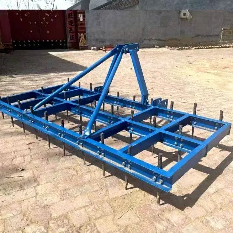 Old-fashioned Flat Land Rake Universal Four-wheel Tractor Traditional Large Rake Leveling Cleaning Debris Easy Sow 4-Year