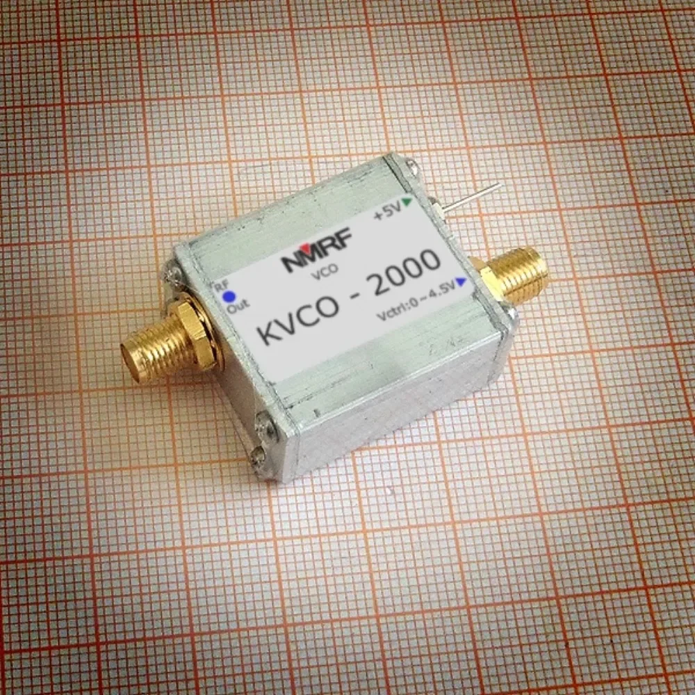 KVCO-2000  2.0-2.15GHz RF Microwave Voltage Controlled Oscillator VCO Can Be Used As A Sweep Signal Source