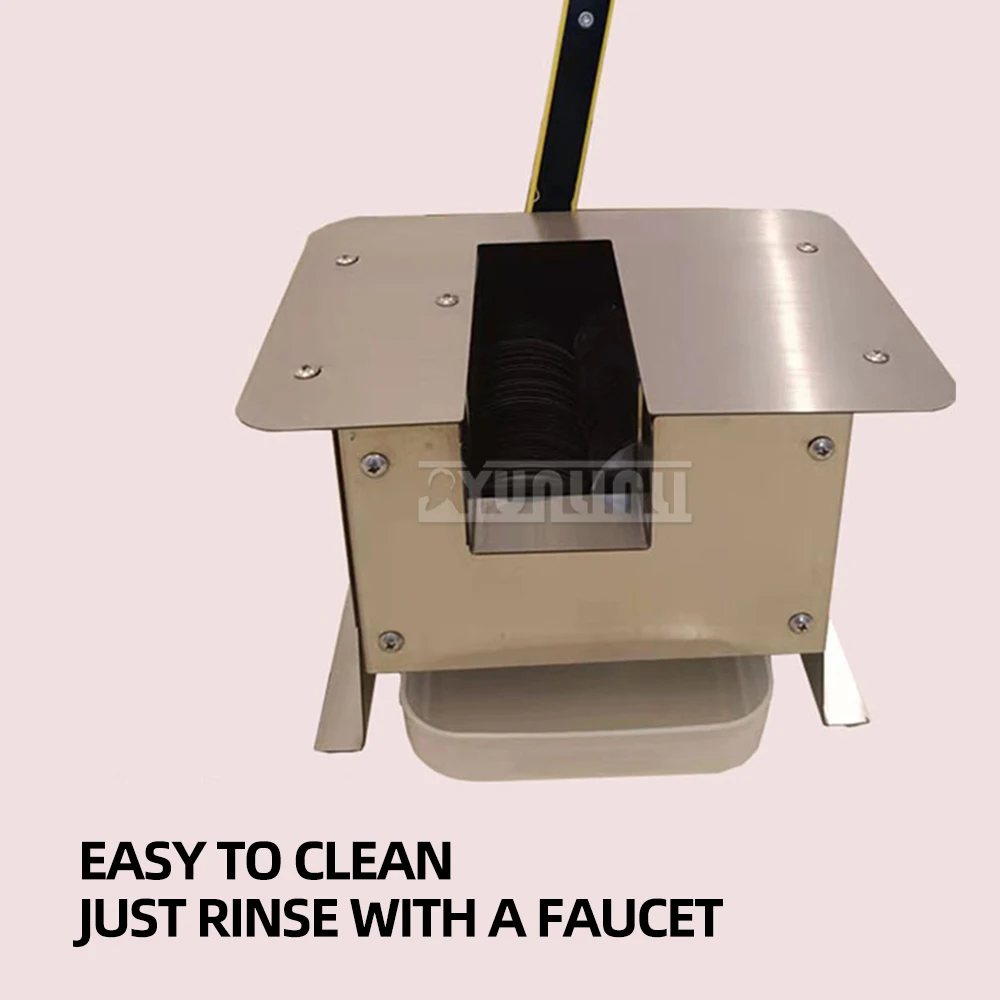 Mesin pemotong cabai Stainless Steel rumah tangga pemotong sayuran lada Manual perkakas mesin pemotong