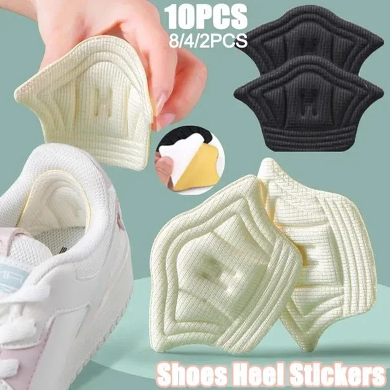 2-10pcs Insoles for Shoes Patch Heel Pads for Sport Shoes Adjustable Size Feet Pad Insole Heel Protector Back Sticker 5mm 10mm