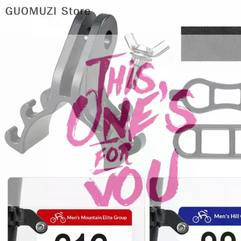 

【OD】Bike Light Torch Holder Flashlight Bracket Bike License Plate Bracket Bike Parts Adjusteable For Road Bike Racing Bike Mount