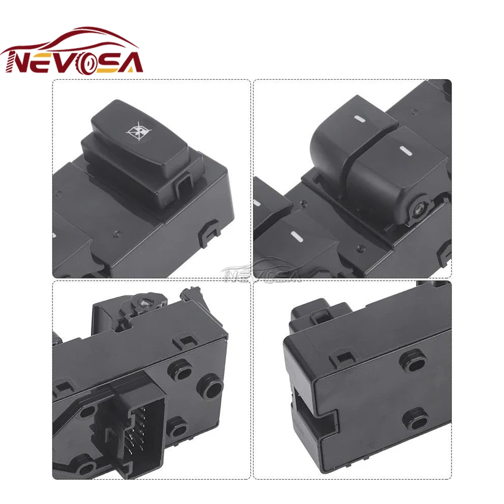 Für Hyundai I30 2012 2013 2014 2015 2016, Hauptschalter für elektrische Fensterheber, Linkslenker, Glas-Taste 93576-A6010 93570-A6560 – Detail 7