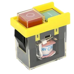 Kjd6 5E4 250V 6A Universal Safety Switch: Electromagnetic Waterproof, Against Power Outage Tool Switch, Start Button