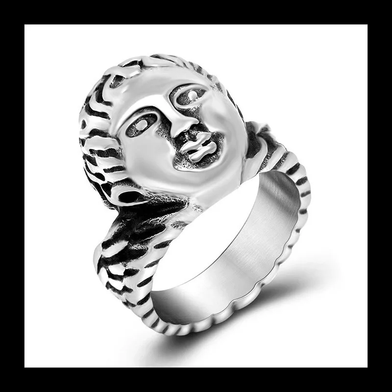 

Кольцо на голову из нержавеющей стали, корейская версия модного кольца с ювелирными изделиями из титановой стали SA869