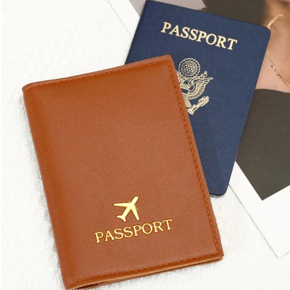 

Multifunction PU Leather Passport Cover Card Case Travel Wallet Passport Clip Wallet Document Credit Card Case Ticket Holder