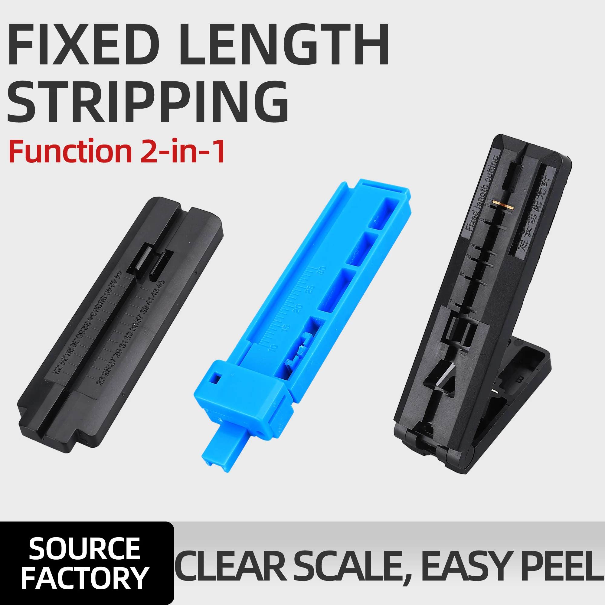 Optical Fiber Guide Rail Length Setter Fiber optic tools Folding Guide Rails Fixedlength Fiber Guide Bar Coating Cutting FTTH