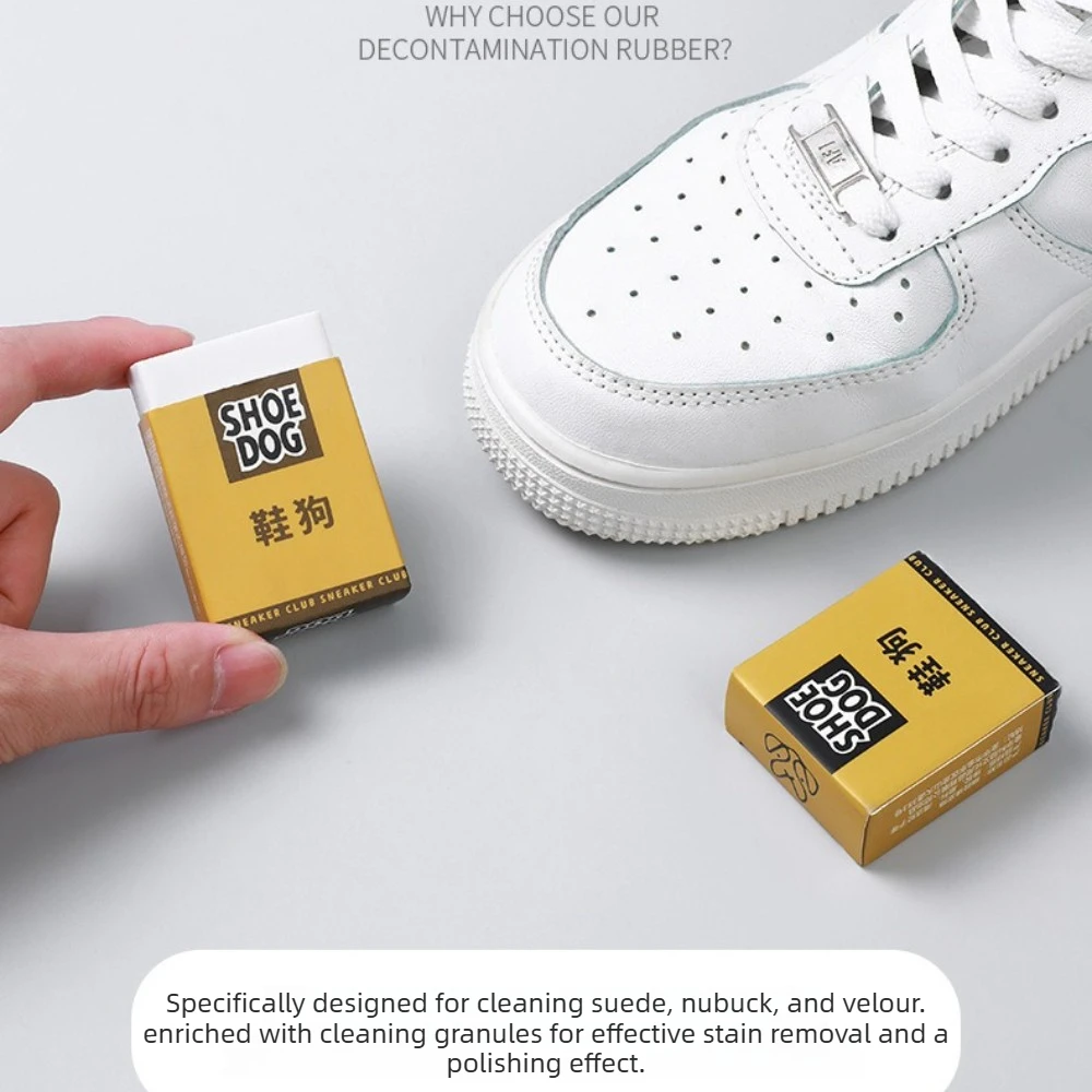 Borrador para Zapatos, Elimina Manchas, Limpiador Mágico para Zapatos de Gamuza, Herramienta de Pulido para Limpiar Zapatillas Blancas, Cepillo de Goma para Descontaminar Zapatos
