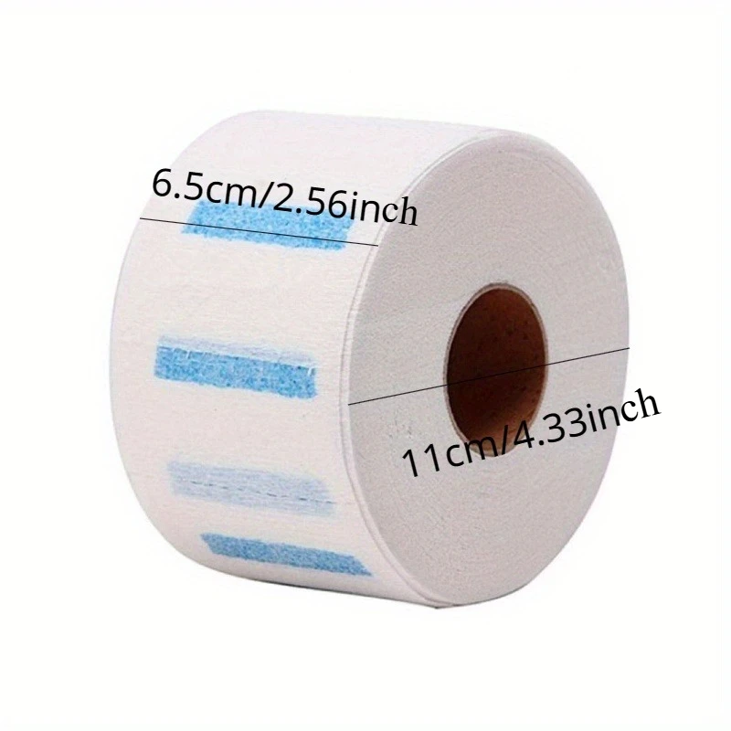 Disposable Barber Neck Strips Hairdressing Stretchy Neck Paper Wrap Barber Accessories for Salon Barber Shop Hair Cutting