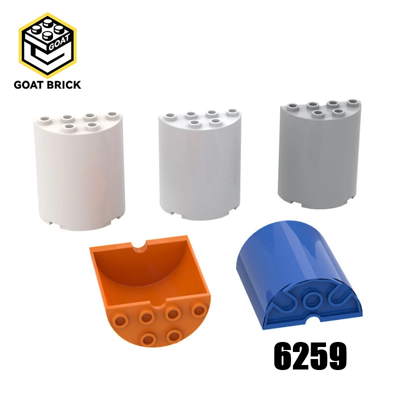 

Совместимые MOC собирает частицы 20430 6259, полуцилиндр 2x4x4, шпильки для строительных блоков, детали, обучающие технические игрушки «сделай сам»