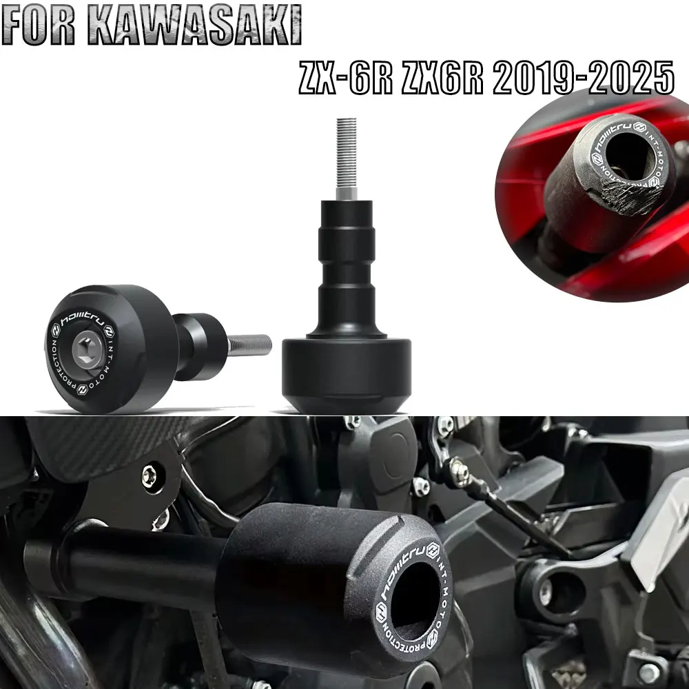 

Motorcycle Accessories Crash Protection for Kawasaki ZX-6R ZX6R 2019-2025
