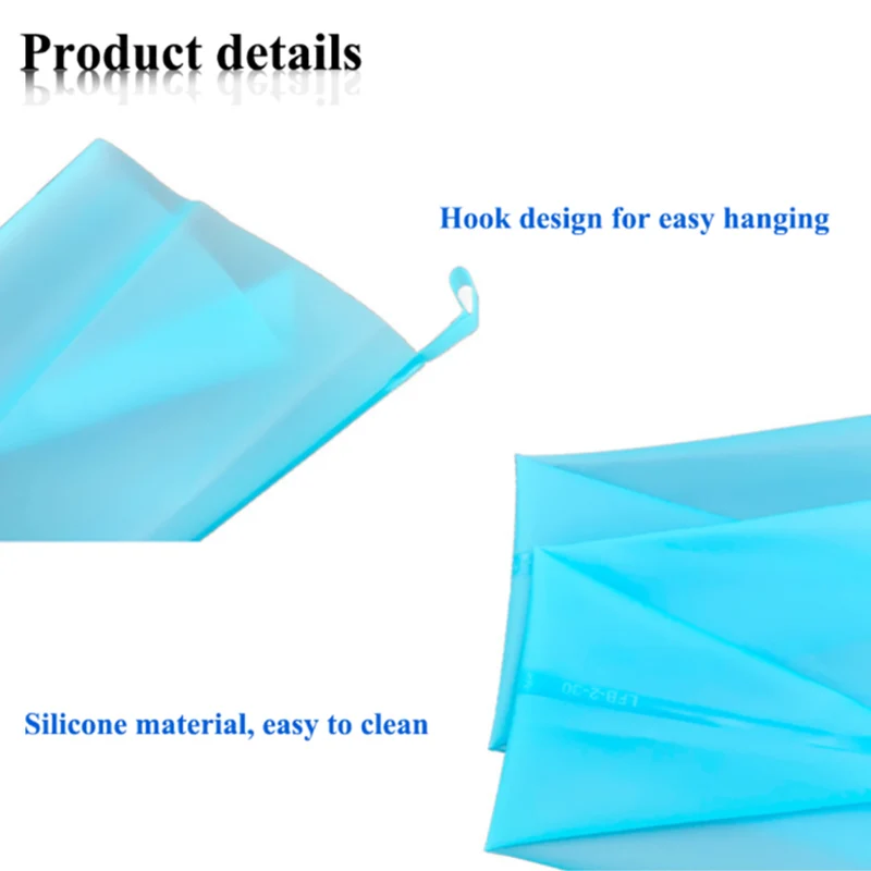 Silicone world 10/12/14/16/18/20/22 inch Cream Bag Kitchen Cake Lcing Piping Cake Decorating Tools Reusable TPU Pastry Bags