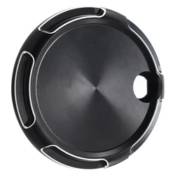 Black Motorcycle Fuel Gas Tank Decorative Console Door Cover for Harley Touring Street Electra Road Tri Glide 2008-2017