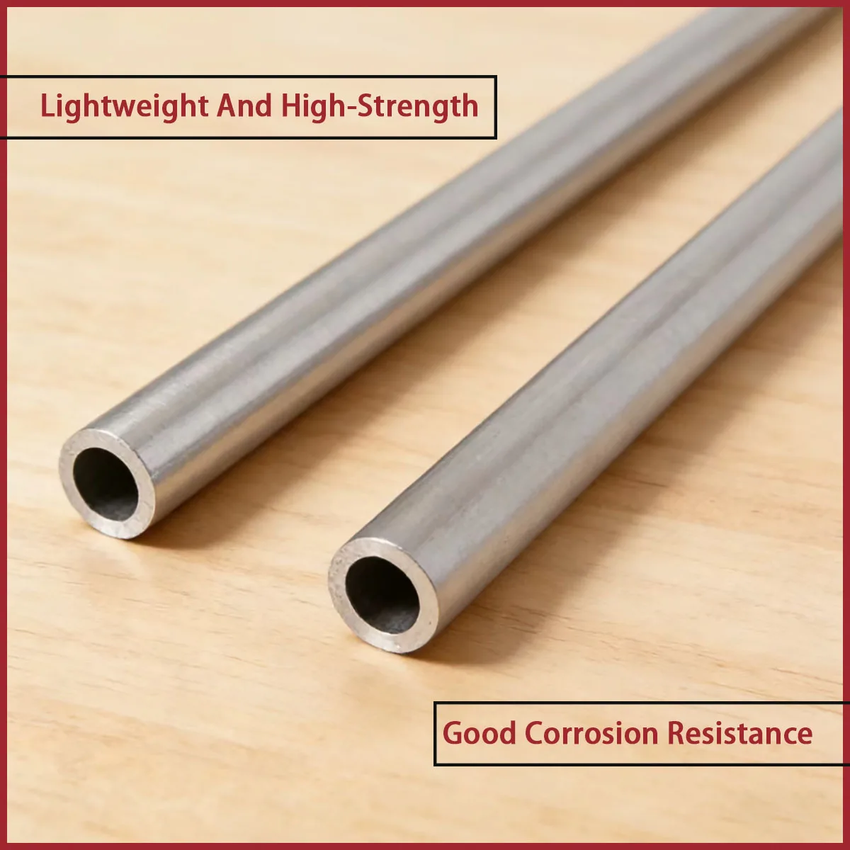7-60mm outer diameter aluminum alloy pipe is used in automobile manufacturing, construction, fluid transportation, etc