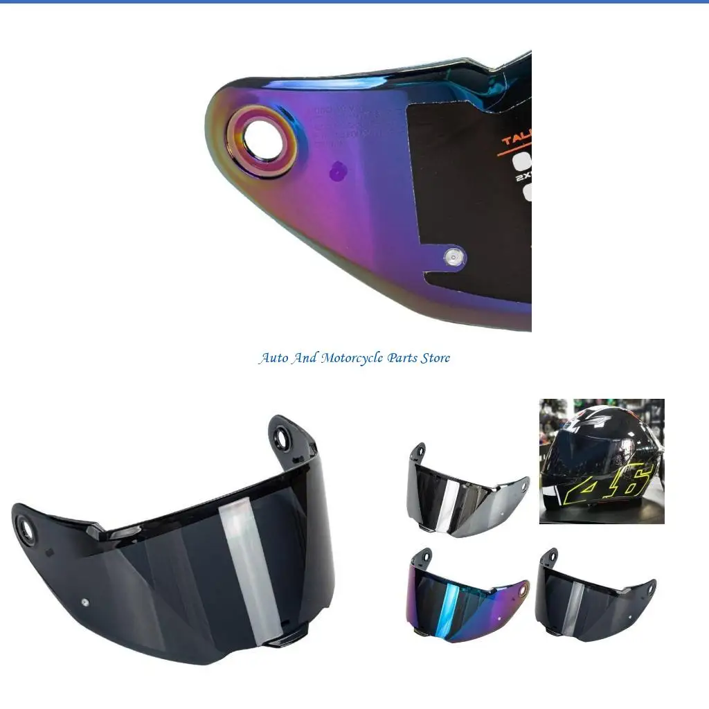 

P9FD Motorbike Scooters Helmets Visors Lens Full FaceShields Lens Case for EVO
