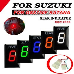 For Suzuki GSX750F Katana 1998 - 2003 2004 2005 2006 GSX 750 F Special Motorcycle Accessories LED Gear Indicator Speed Display