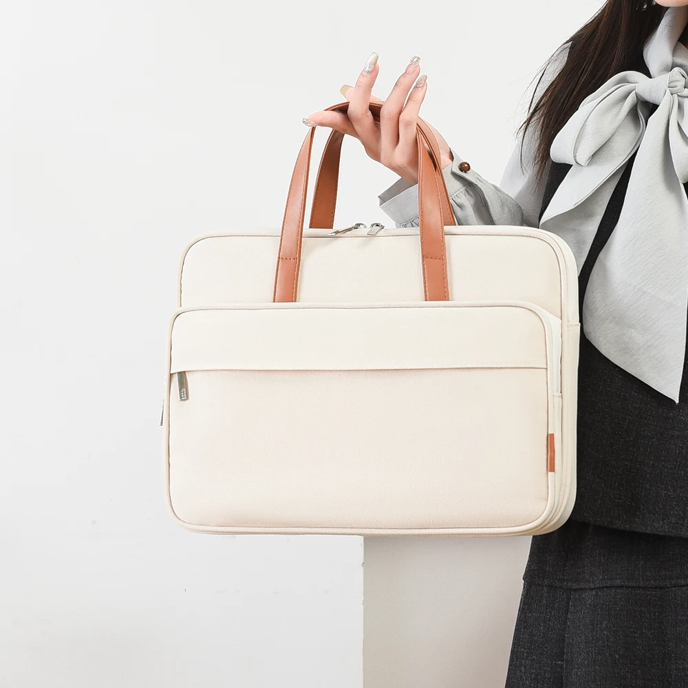 Bolsa para laptop para MacBook Air Pro 13 16 Xiaomi Redmi Huawei Dell ASUS Samsung Lenovo HP PC Computador iPad Pro Tablet 13,3 14 15 15,6 polegadas Capa para notebook Homens Mulheres Bolsa portátil Pasta