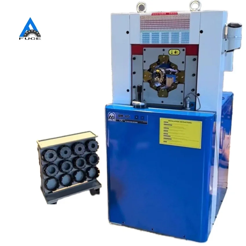 

Tube press 3'' 4inch industrial High pressure hydraulic hose crimping machine manufacturer 76mm steel pipe pressing