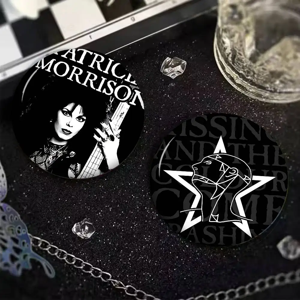 دبوس زر ناعم قابل للتخصيص من Sisters Of Mercy للنساء مجوهرات إبداعية شارة مضحكة قبعة لمحبي الرسوم المتحركة #4