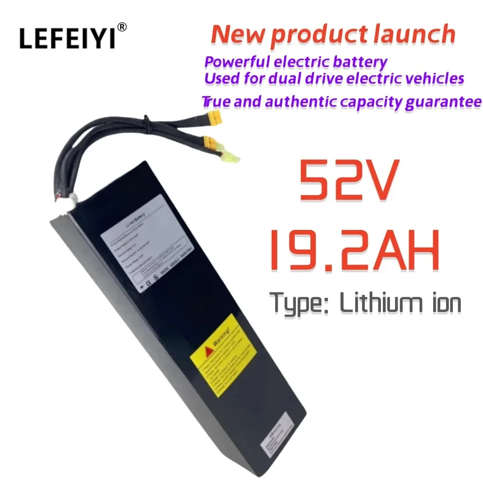 52V 19.2Ah 21700 14S4P Rechargeable Lithium Battery Pack Suitable For Dual Drive Scooter Battery