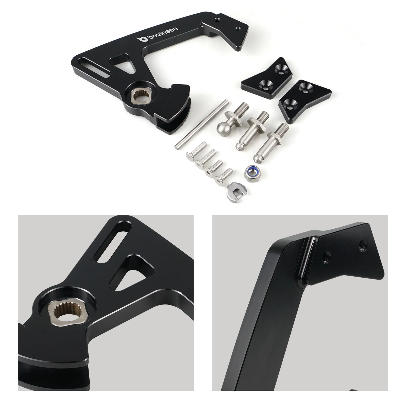 6-speed Manual Adjustable Short Shifter Arm & Relay Arm Set For VW For Golf 7/7.5/8/5 GTI/R For Audi A3 S3 8P 8V TT 8J For Skoda - view 6