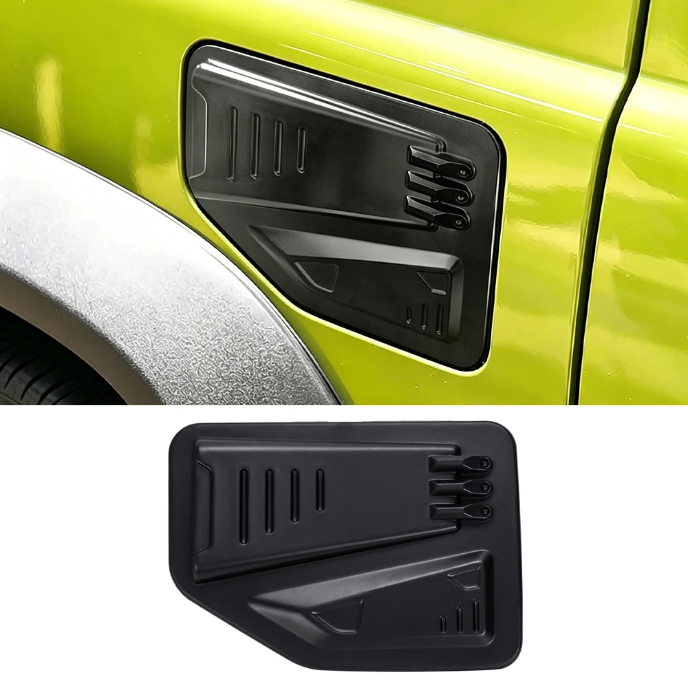 Car Gas Cap Fuel Filler Door Gas Tank Cover for Suzuki Jimny 3-Door 2019 2020 2021 2022 2023 2024 2025 2026 Exterior Accessories