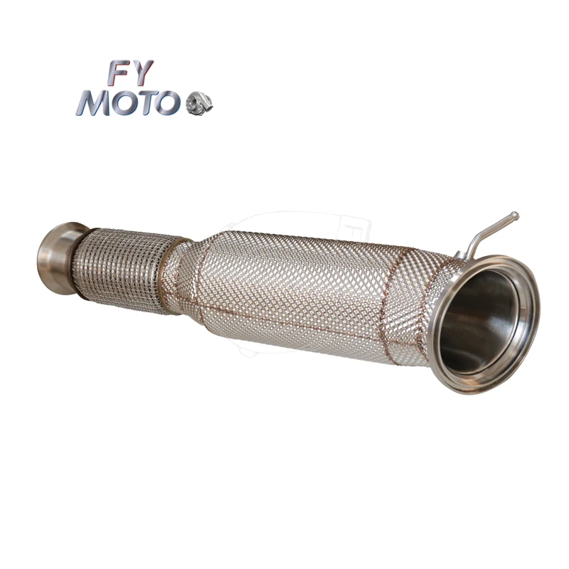 

Для BMW B58 OPF GPF M340 X740i 540 440i X440i 840i 21+ A90 B58 21+ с теплозащитным экраном и даунпайпом