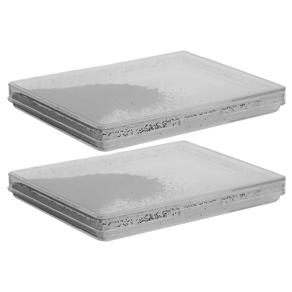 

2pcs Iron Powder Box Physics Teaching Tool Magnetic Field Demonstration Science Experiments Education Supplies Magnetism