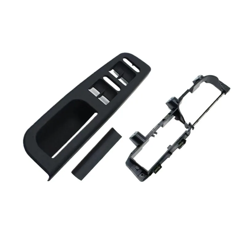 Car Front Rear Left Right Door Black Pull Grab Handle Cover Panel Trim For Volkswagen VW Bora Golf 4 MK4 Jetta 1999-2004