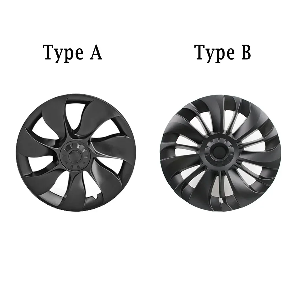 4PCS 19 inch Hub Caps Wheel Cover For Tesla Model Y 2020-2022 Hub Caps Rim Cover Vehicle Car Exterior Tyre Tire Protection Cover