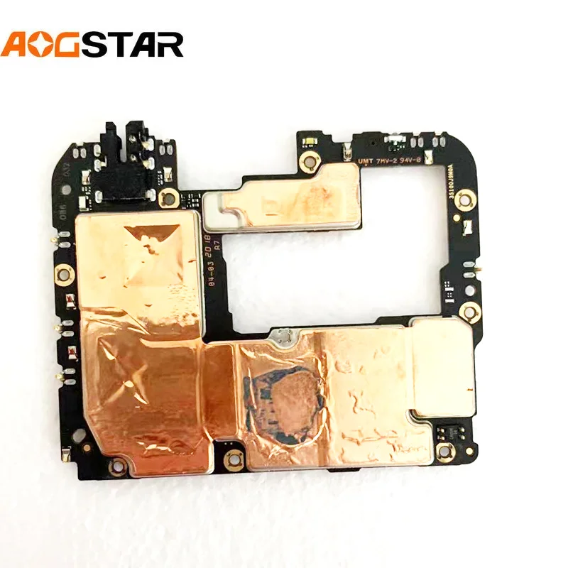 Aogstar Electronic Panel For Xiaomi Mi 10 Lite 10Lite 5G Mainboard Motherboard Unlocked With Chips Logic Board Global Vesion