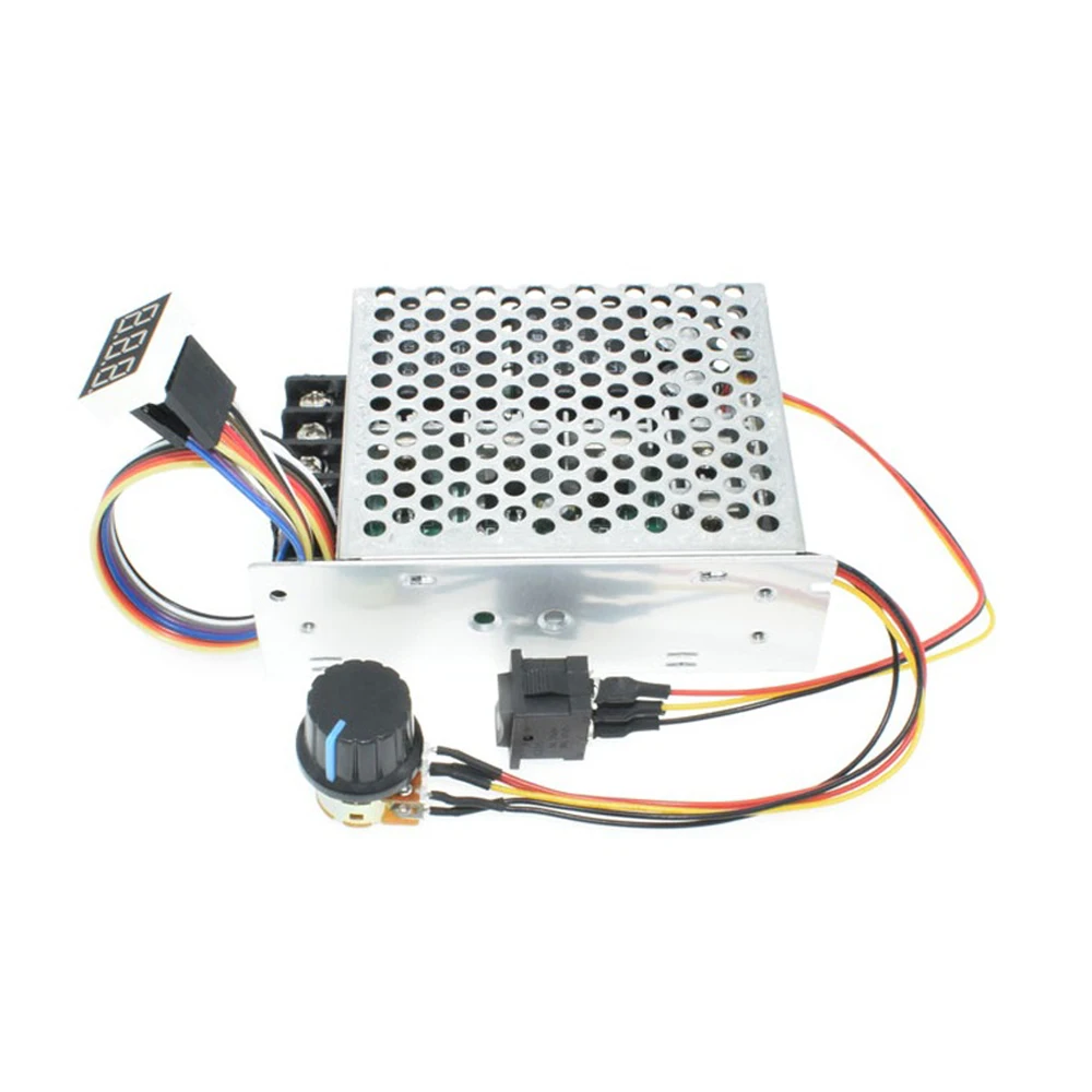 

Digital Display 0~100% adjustable DC 10-50V 40A DC Motor Speed Controller PWM 12V 24V 48V 2000W MAX 60A Reversible