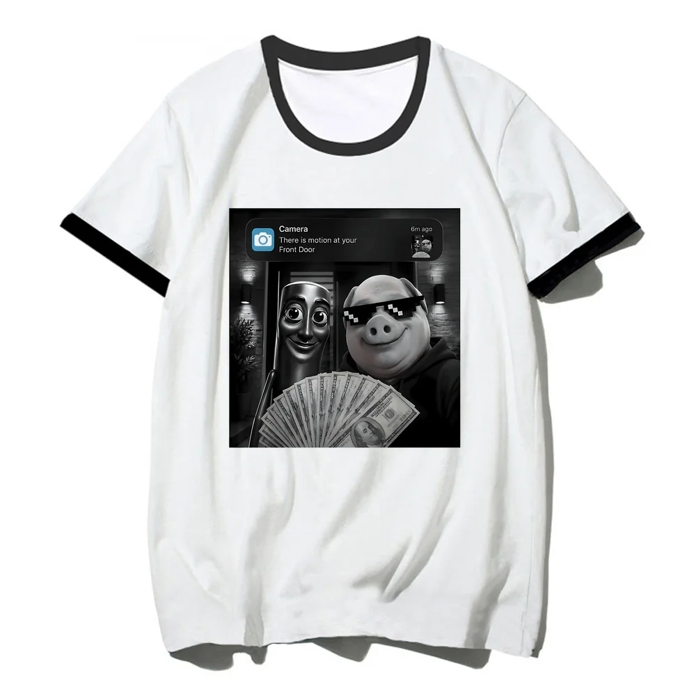 John Pork shirt femme graphic meme harajuku manga vintage shirt anime manga party gothic