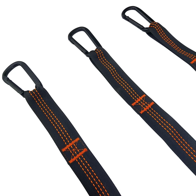 เล่นชุดบันไดเต็นท์ระงับเต็นท์เชือกบันได Webbing ริบบิ้น Escape การฝึกอบรม Fire กู้ภัยปีนเขา40JE