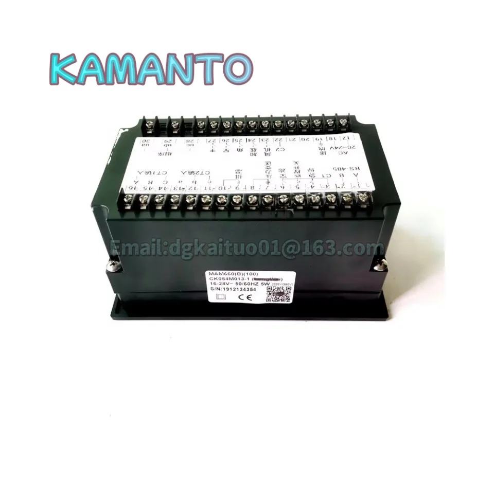 Hoge kwaliteit MAM660(B)(100A) PLC-controllerpaneel met transformator CT1+CT2 voor schroefluchtcompressor Verkoop