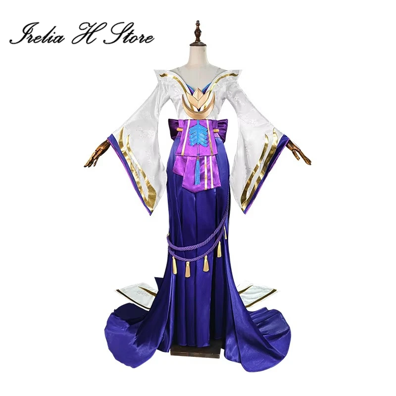 Irelia H Spirit Blossom Morgana de LOL Morgana disfraz de Cosplay para mujer juego de vestido de Halloween
